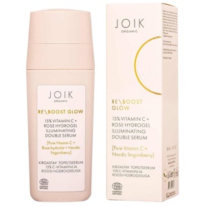 JOIK Organic Re-Boost Glow 15% C-Vitamin & Rose Hydrogel Illuminating Serum 30 ml produkt bild