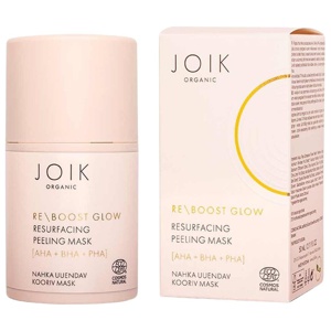 JOIK Organic Re-Boost Glow AHA+BHA+PHA Resurfacing Peeling Mask 50 ml produkt bild