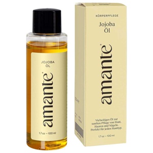 Jojoba Öl 100% rein Hautpflegeöl Amante, 100 ml Öl Produktbild