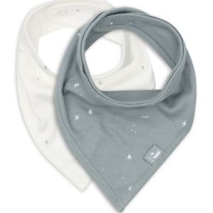 Jollein Bandana 37x24cm Twinkle Sea Green 2-pack produkt bild