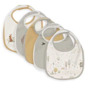 Jollein Bandana Bib Vattentät Tiny Park 5 st produkt bild