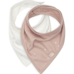 Jollein Bib Bandana Twinkling Wild Rose 2-pack produkt bild