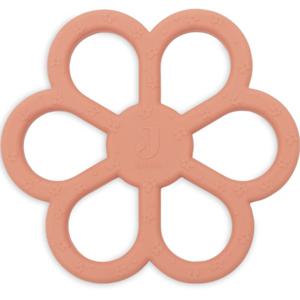 Jollein Bitring Silikon Flower Coral Rose produkt bild