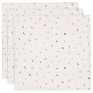 Jollein Muslinfilt 70x70 cm Animal Friends 3 st produkt bild