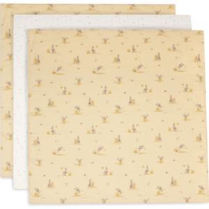 Jollein Muslinfilt 70x70 cm Kangaroots 3-pack produkt bild
