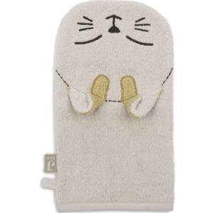 Jollein Tvättvante i frotté, Charlie Cat produkt bild