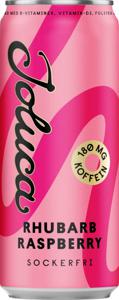Joluca Rhubarb Raspberry kolsyrad dryck 330 ml produkt bild