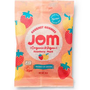 JOM Jordgubb & Persika Godis 70 g produkt bild
