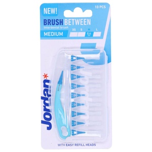Jordan Brush Between Interdental Brush Medium Blue produktbillede