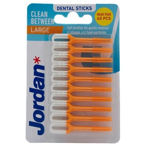 Jordan Clean Between Sticks Large - 40 stk. produktbillede
