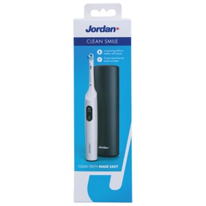 Jordan Clean Smile elektrisk tannbørste sort 1 stk produktbilde