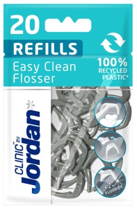 Jordan Clinic Easy Clean Floss Refill 20 stk produktbilde