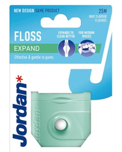 Jordan Dental Floss Expand Fresh Mint 25m produktbillede