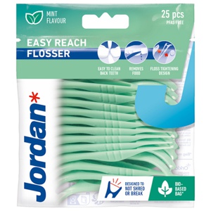 Jordan Dental Stick Thin 2-pack 25 stk. Produktbild