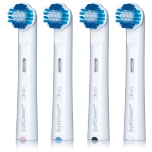 Jordan Smile Clean Borsthuvuden TBR-4C 4-pack produkt bild