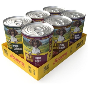 Sparpaket Josera Meatlovers Pure 24 x 400 g Produktbild