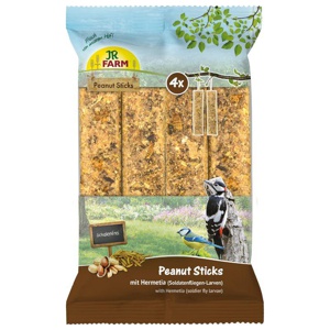 JR Farm 4x Peanut Sticks Schalenfrei 640 g Produktbild