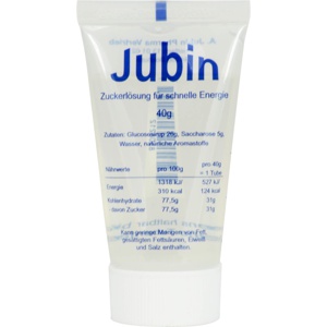 JUBIN Zuckerlösung schnelle Energie Produktbild