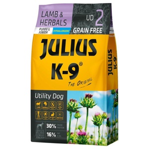 JULIUS K-9 Puppy & Junior Lamm & Kräuter Produktbild
