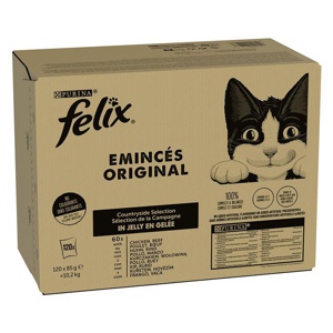 Jumbopack Felix Classic Pouches 120 x 85 g Produktbild