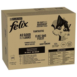 Jumbopack Felix "So gut wie es aussieht" Gelee 120 x 85 g Produktbild