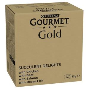 Jumbopack Gourmet Gold Saftig-Feine Streifen 96 x 85 g Produktbild