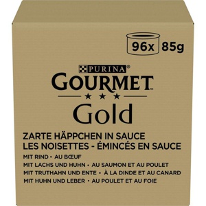Jumbopack Gourmet Gold Zarte Häppchen 96 x 85 g Produktbild