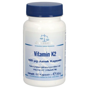 Vitamin K2 100 ug Junek Kapseln, 60 St Kapseln Produktbild