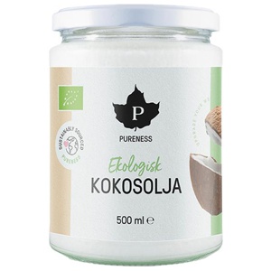 Jungfru kokosolja Eko 500 ml produkt bild