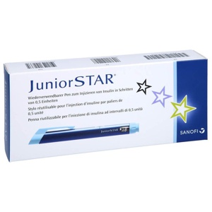 JUNIORSTAR Injektionsgerät blau Produktbild