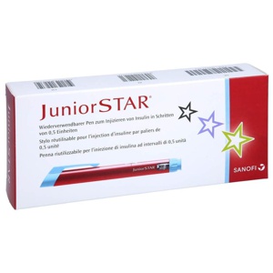JUNIORSTAR Injektionsgerät rot Produktbild
