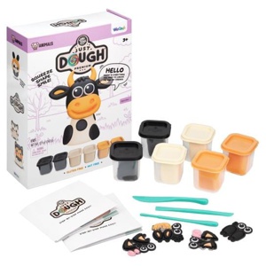 Just Dough Ko-karaktär modellera produkt bild