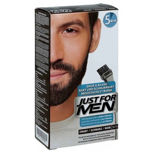 Just For Men Brush in Color Gel schwarz Produktbild