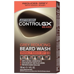Just For Men Control GX Grey Reducing Beard schampo Produktbild
