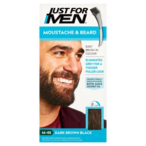 Just For Men Moustache & Beard Dark Brown - Black Hair Dye M-45 product image