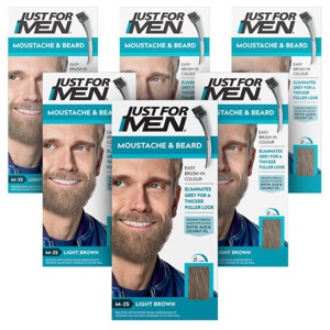 Just For Men Moustache & Beard Light Brown Hair Dye M-25 product image