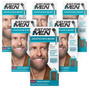 Just For Men Moustache & Beard Medium Brown Hair Dye M-35 product image