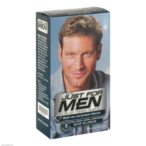 Just for men Tönungsshampoo hellbraun, 60 ml Shampoo Produktbild
