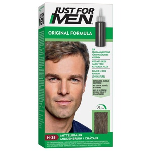 JUST for men Tönungsshampoo mittelbraun 60 ml Shampoo Produktbild