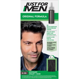 JUST for men Tönungsshampoo schwarz 60 ml Shampoo Produktbild