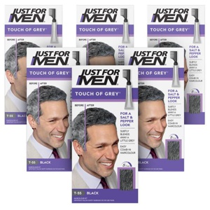 Just For Men Touch of Grey Hair Dye Black T-55 product image