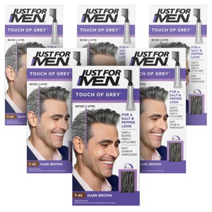 Just For Men Touch of Grey Hair Dye Dark Brown T-45 product image