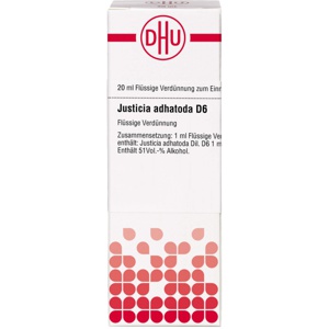 JUSTICIA adhatoda D 6 Dilution Produktbild