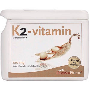 K2-Vitamin 90 Âµg - 120 stk produktbillede