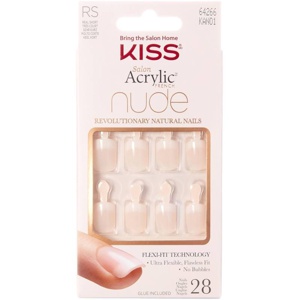 Künstliche Nägel Salon Acrylic French Nude, 28 St Produktbild
