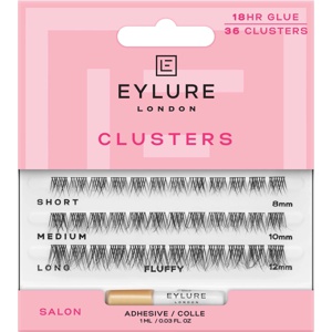 Künstliche Wimpern Clusters Fluffy, 36 St Produktbild
