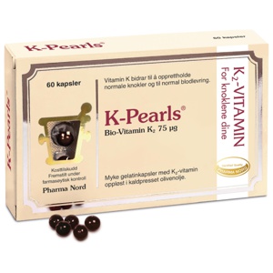 Pharma Nord K-Pearls 75 µg, 60 stk. produktbilde