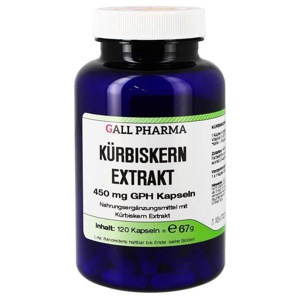 Kürbiskern Extrakt 450 mg GPH Kapseln, 120 St Kapseln Produktbild