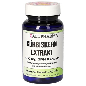 KÜRBISKERN EXTRAKT 450 mg GPH Kapseln Produktbild