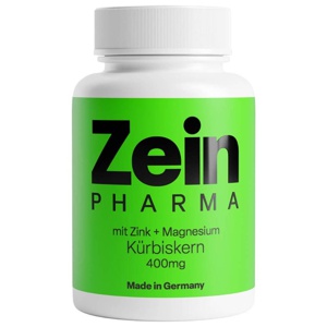 Zein PHARMA mit Zink + Magnesium Kürbiskern 400 mg 60 St Kapseln Produktbild